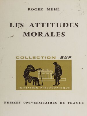 cover image of Les attitudes morales